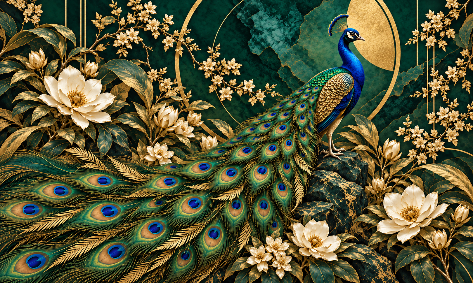Emerald Majesty1 Duvar Kağıdı (WLC-001-V2) – görsel 2