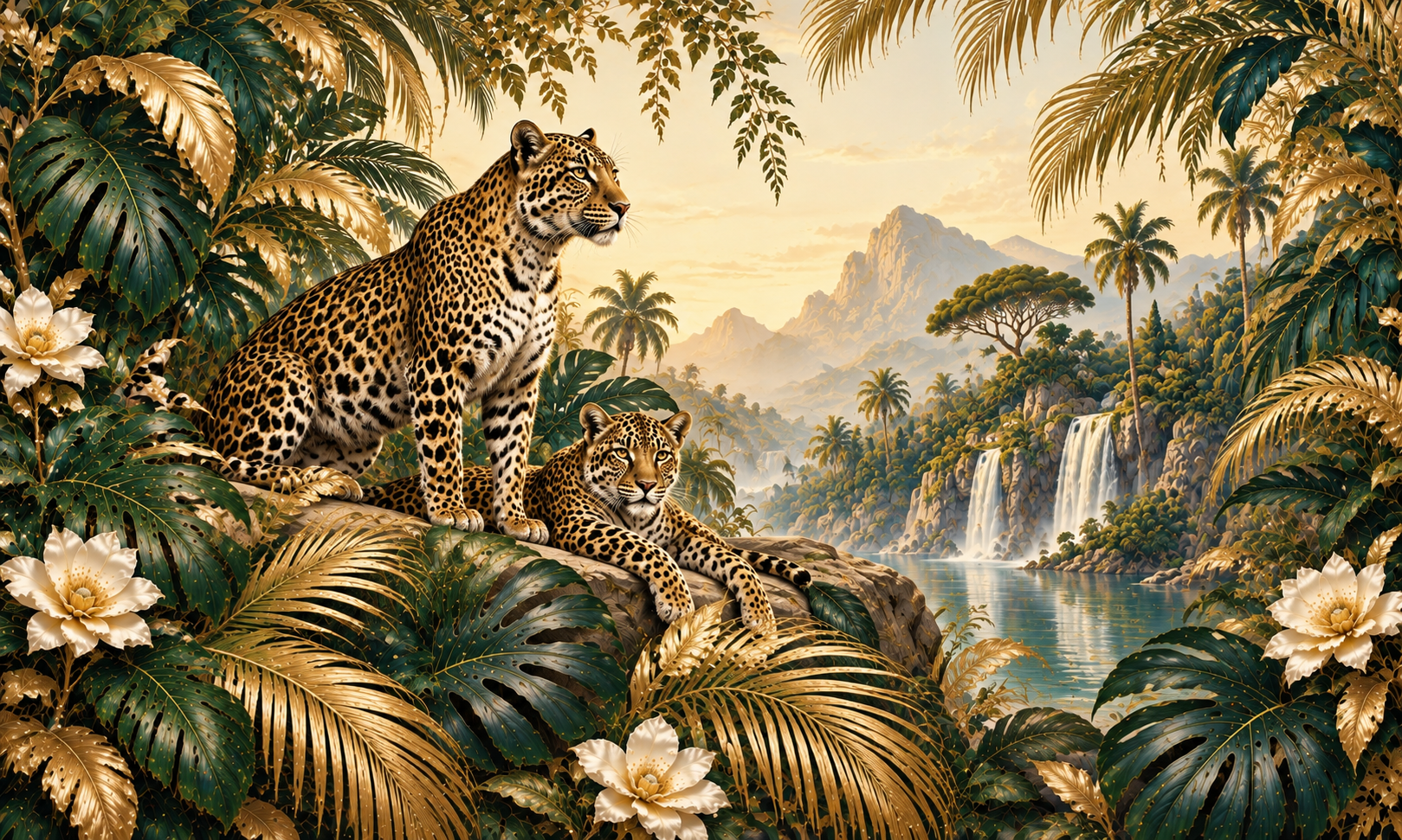 Golden Safari Duvar Kağıdı (WLC-004) – görsel 2