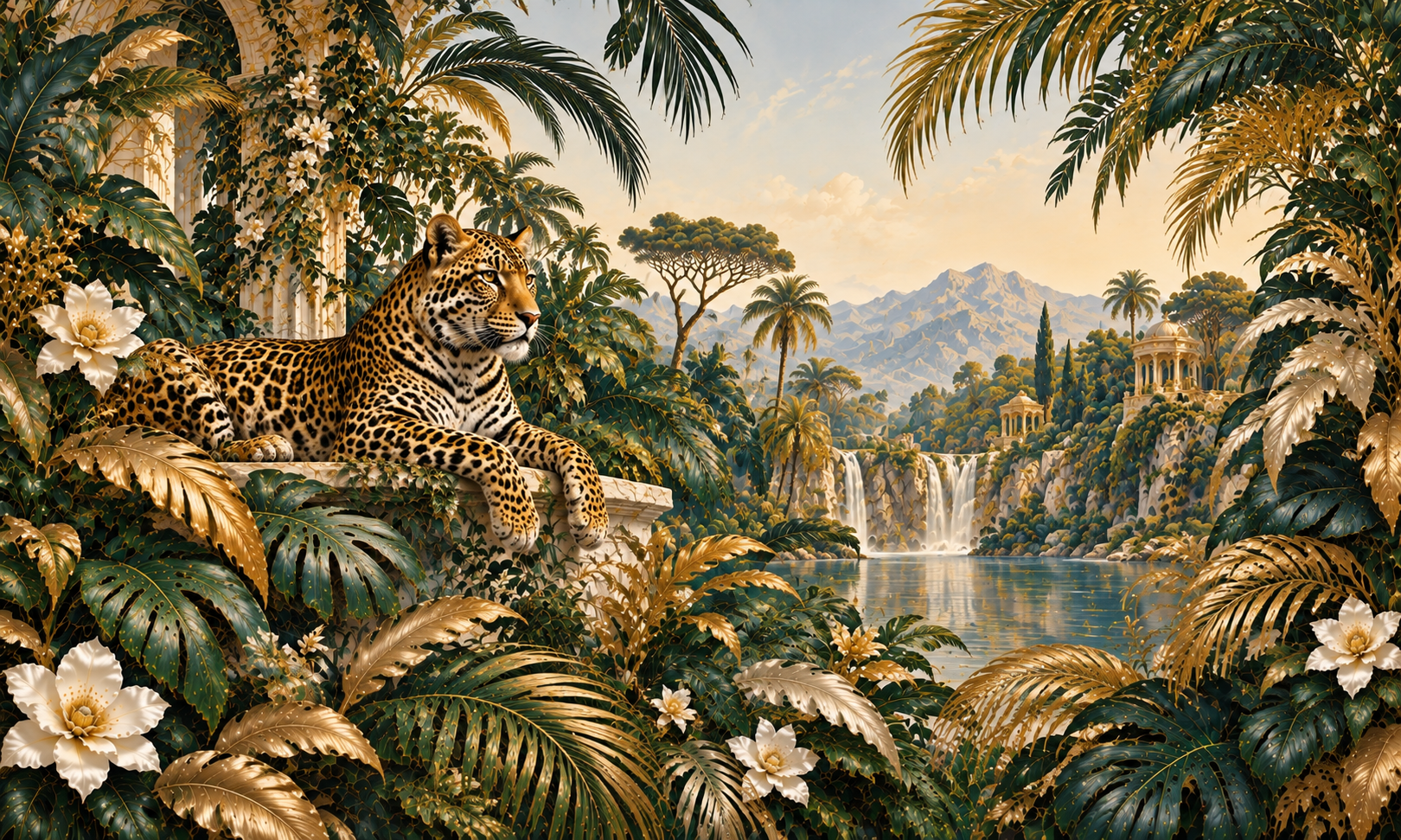 Golden Safari Duvar Kağıdı (WLC-004A) – görsel 2