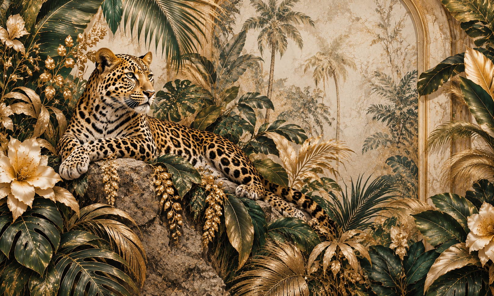 Golden Safari Duvar Kağıdı (WLC-004A1) – görsel 2