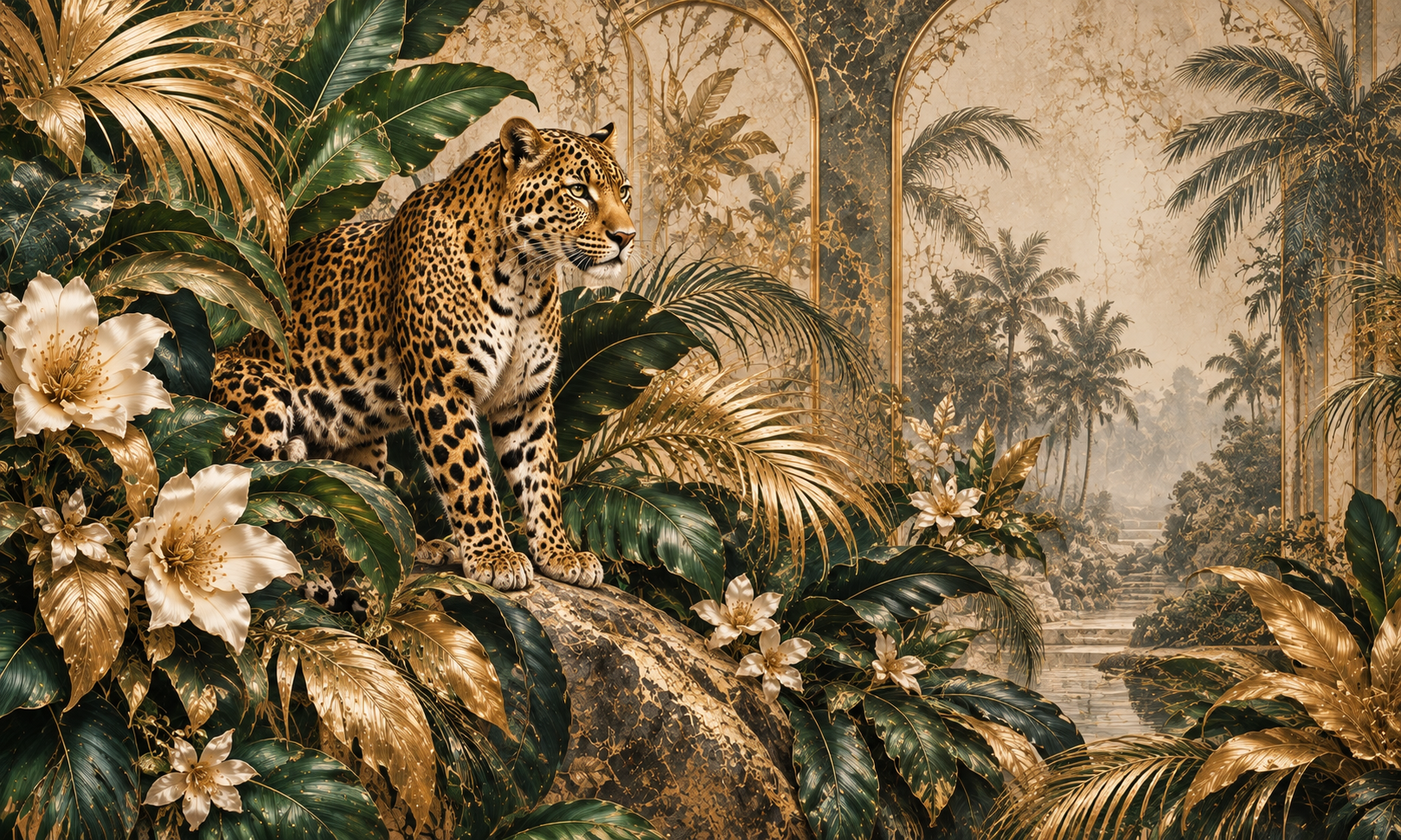 Golden Safari Duvar Kağıdı (WLC-004B) – görsel 2