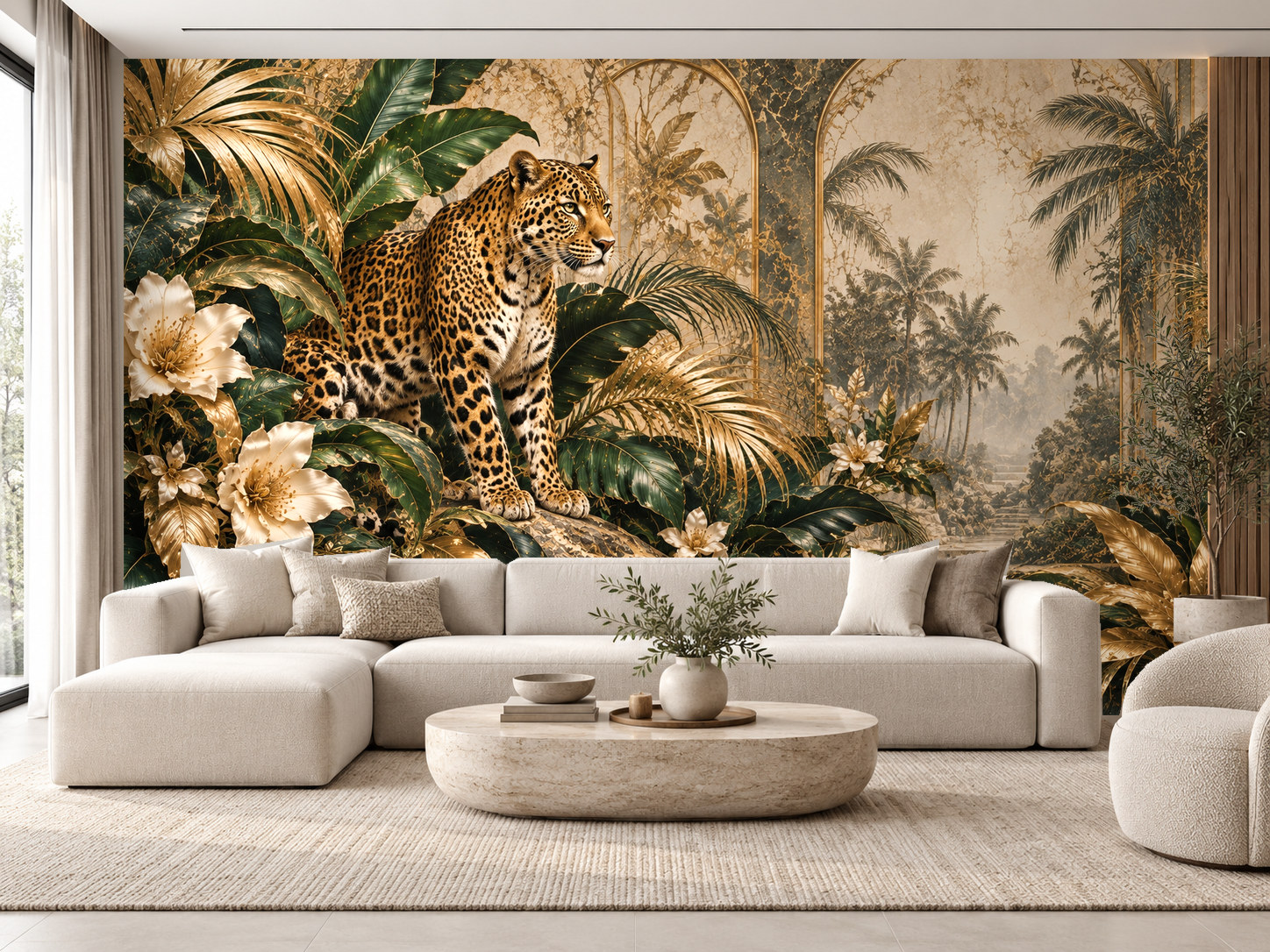 Golden Safari Duvar Kağıdı (WLC-004B) – görsel 1