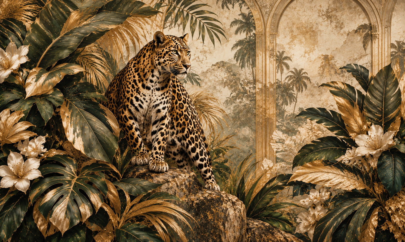 Golden Safari Duvar Kağıdı (WLC-004C) – görsel 2