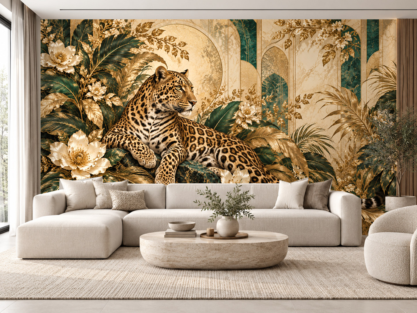 Golden Safari Duvar Kağıdı (WLC-004D) – görsel 1