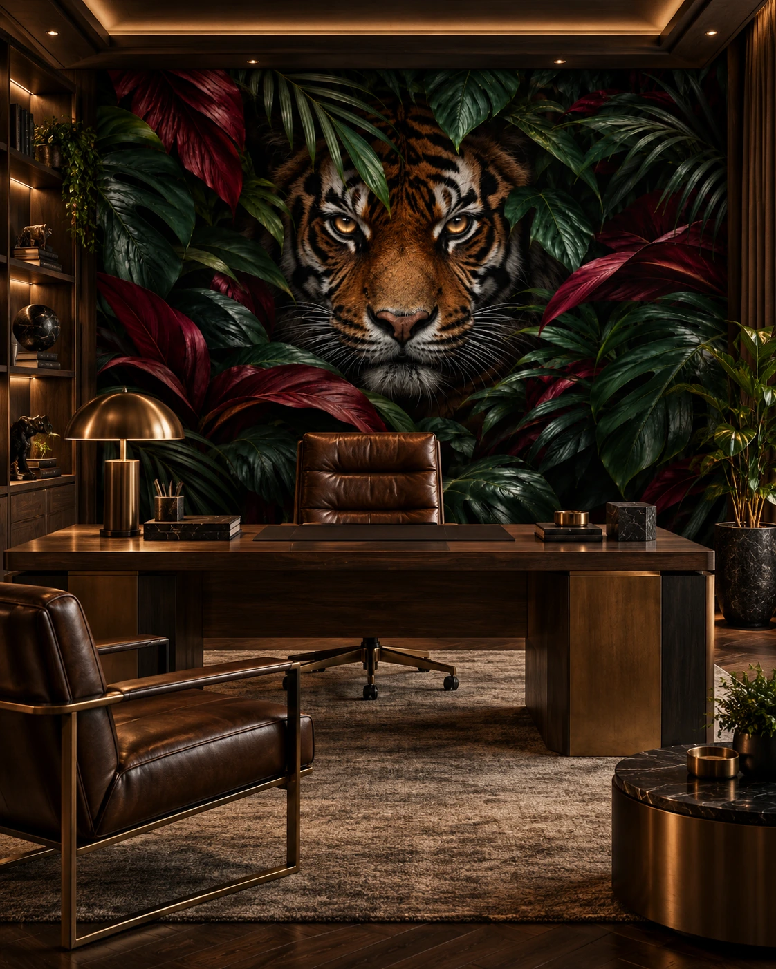 Tiger Gaze Duvar Kağıdı (WS-002) – görsel 2