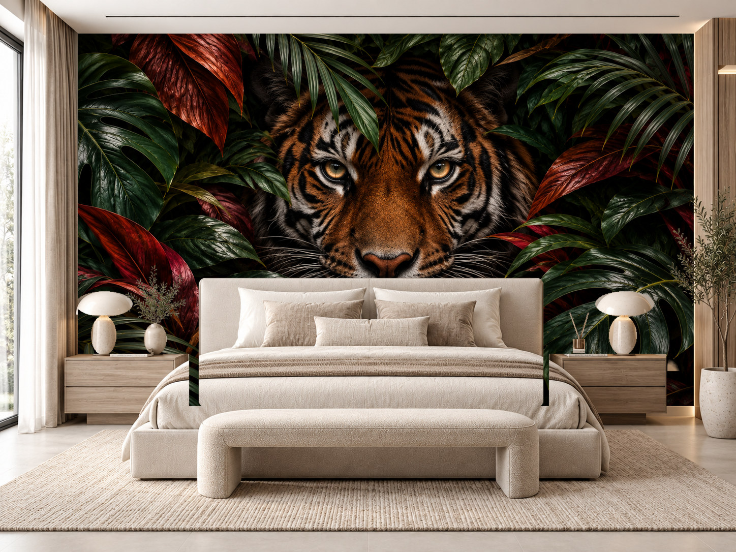 Tiger Gaze Duvar Kağıdı (WS-002A) – görsel 1