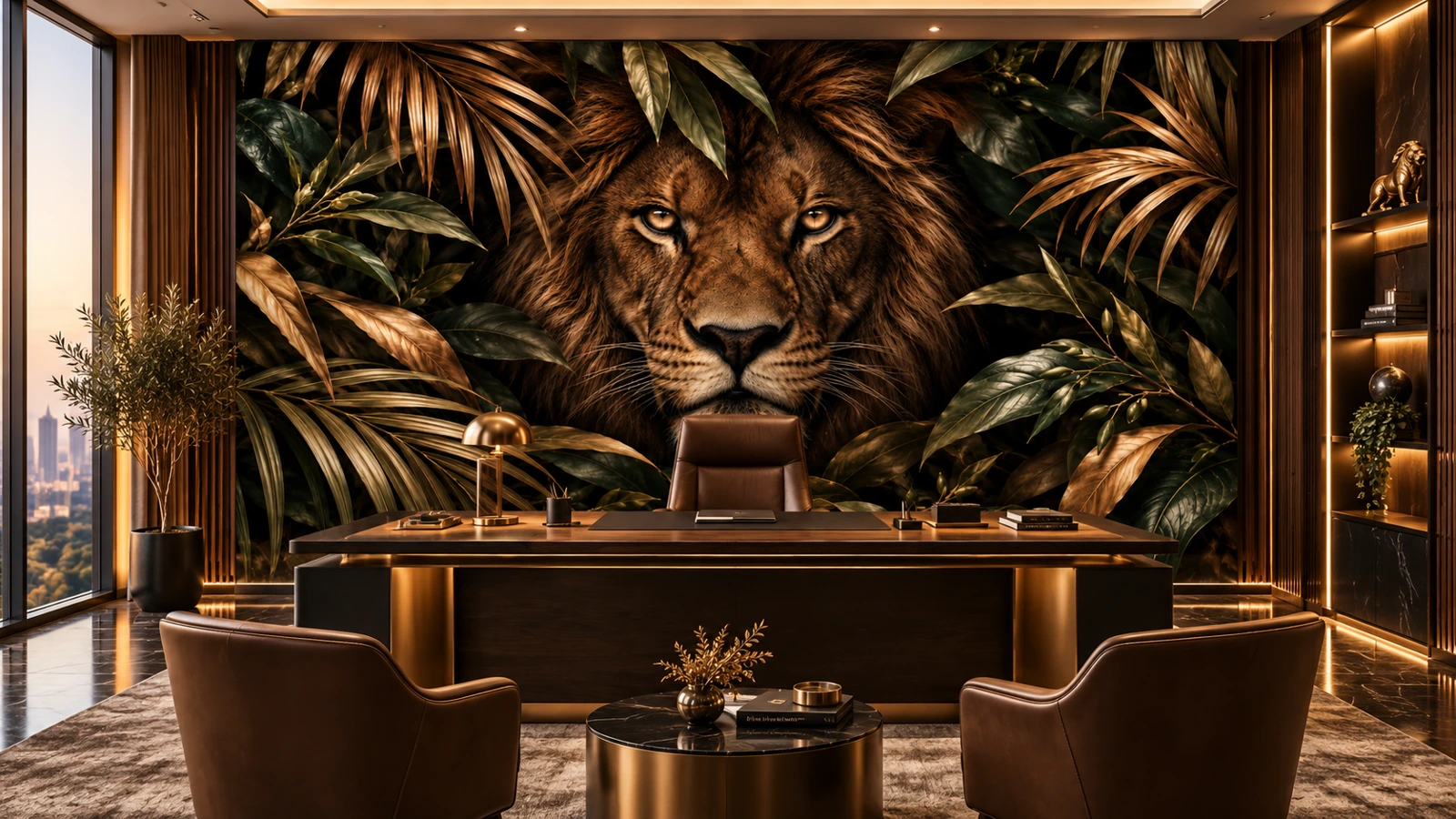 Royal Lion Duvar Kağıdı (WS-003) – görsel 1