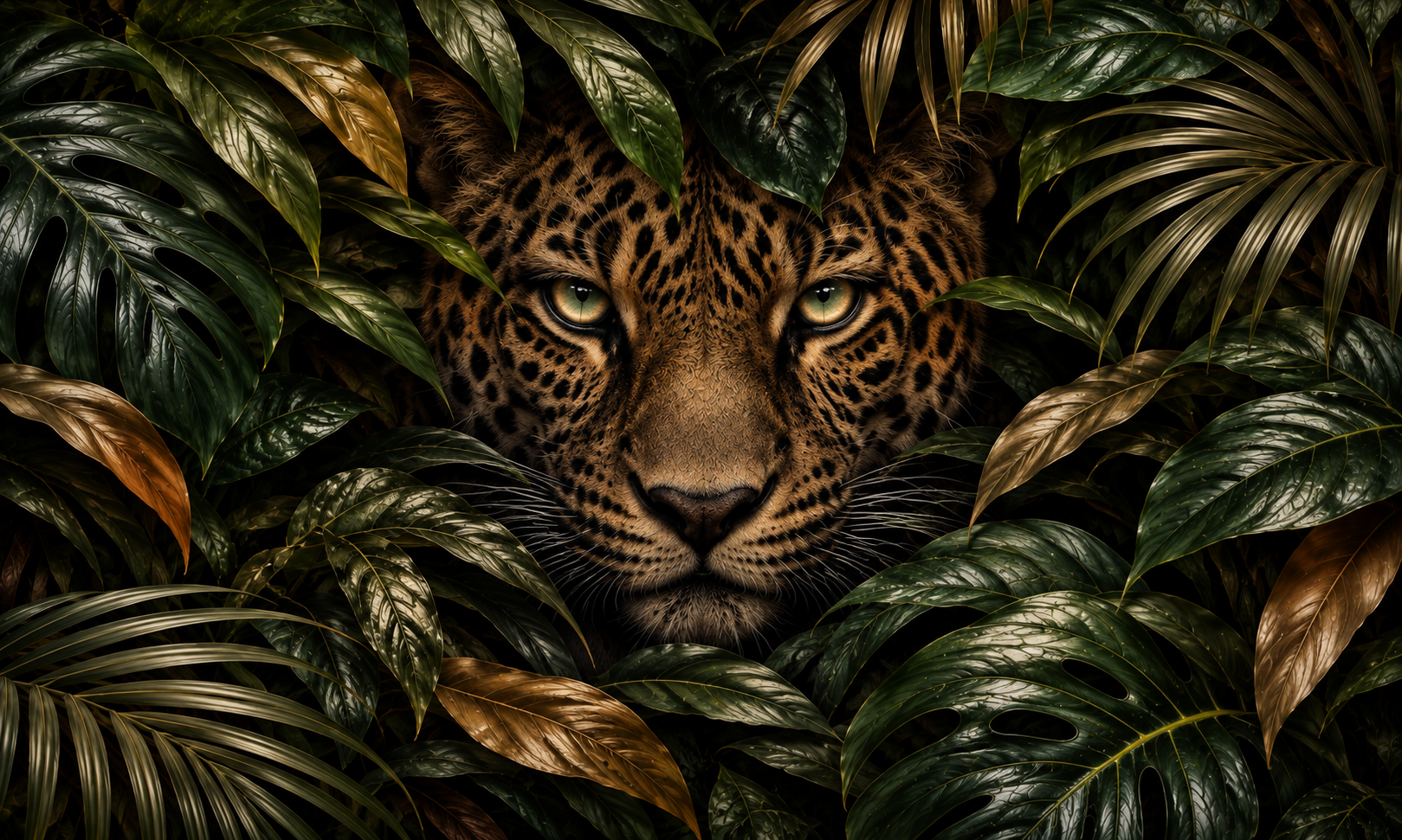 Hidden Leopard Duvar Kağıdı (WS-004) – görsel 2