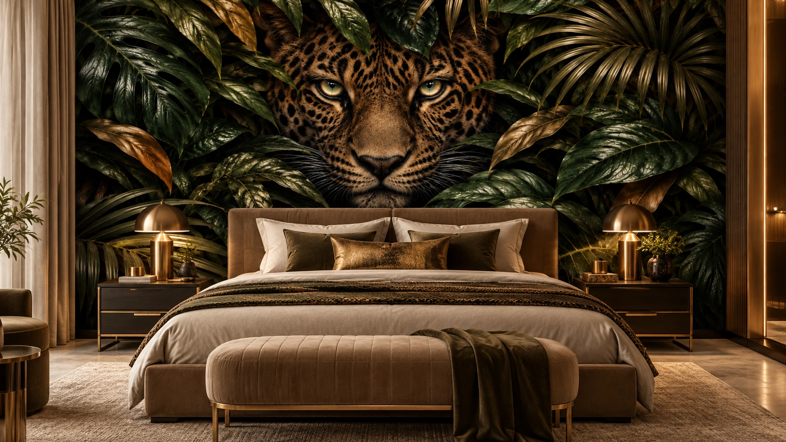 Hidden Leopard Duvar Kağıdı (WS-004) – görsel 1