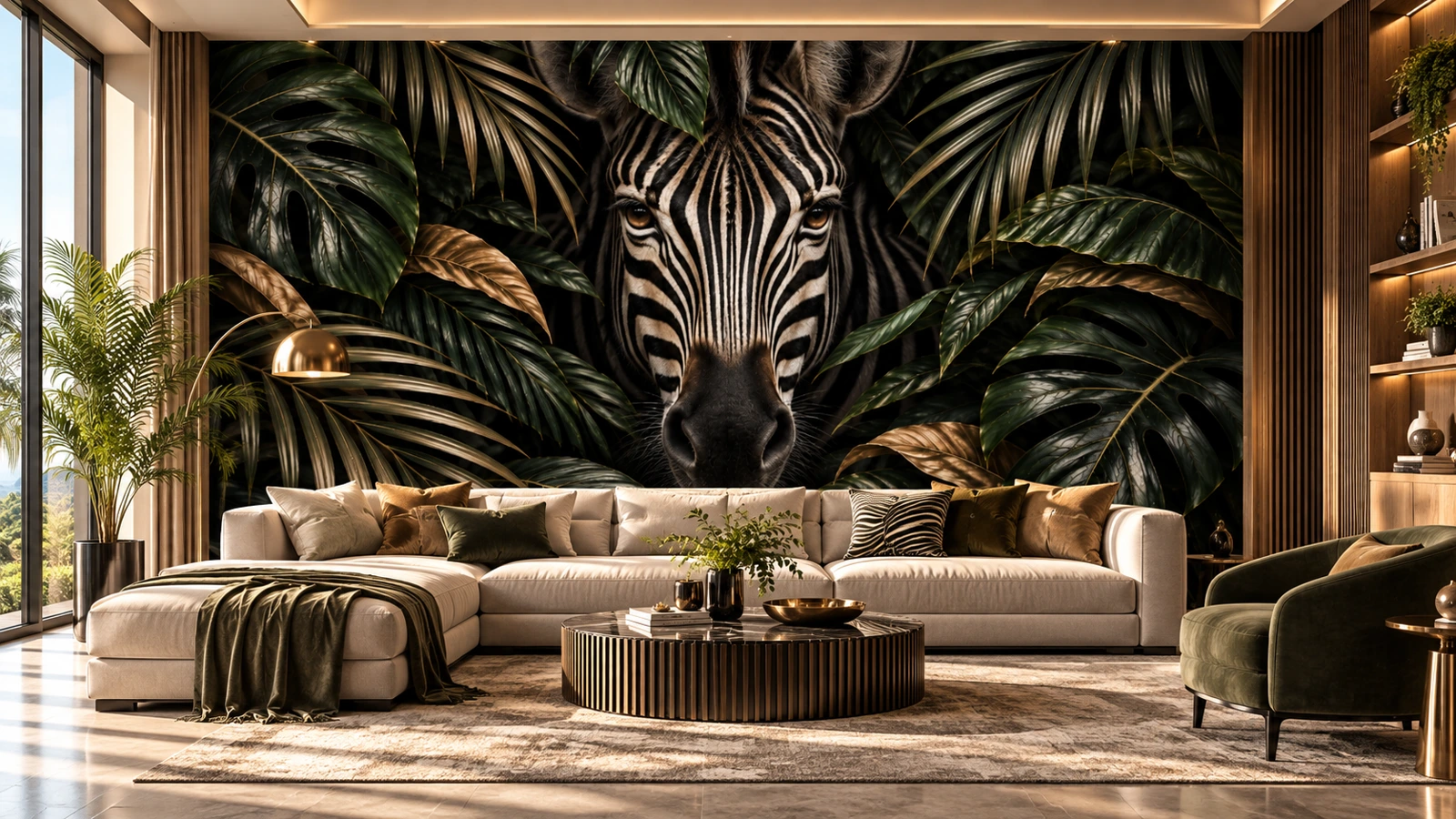 Zebra Mystery Duvar Kağıdı (WS-006) – görsel 1