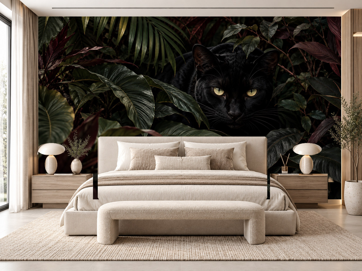 Velvet Cat Duvar Kağıdı (WS-012) – görsel 1