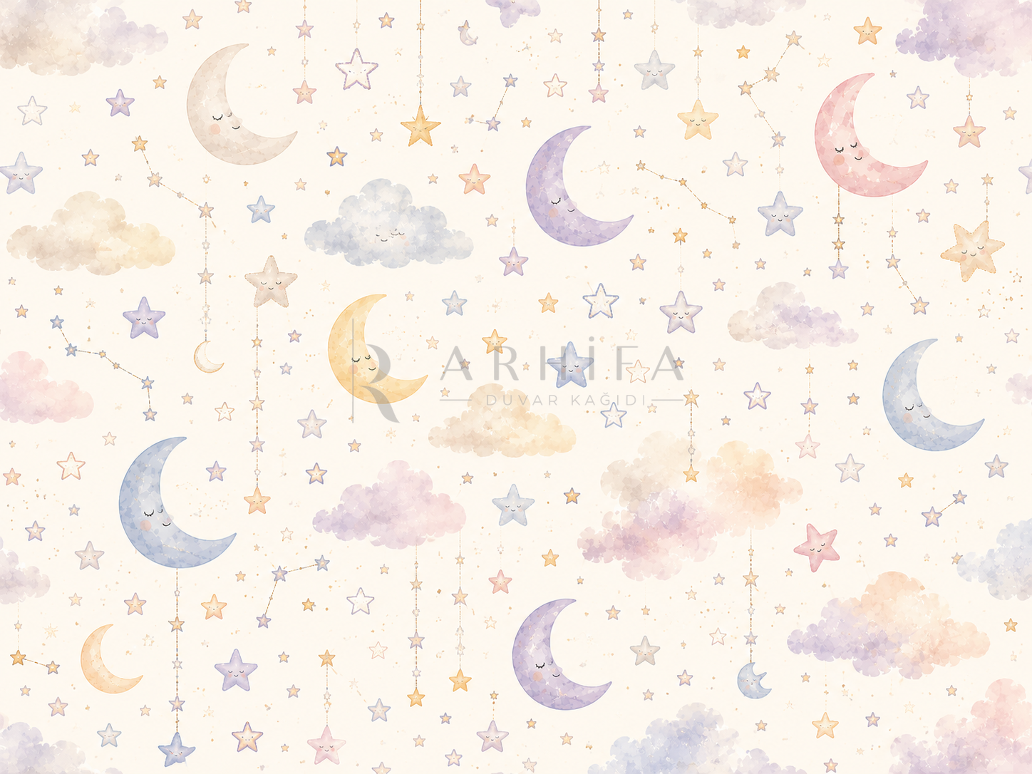 Starry Signature Duvar Kağıdı (ST-015) – görsel 2