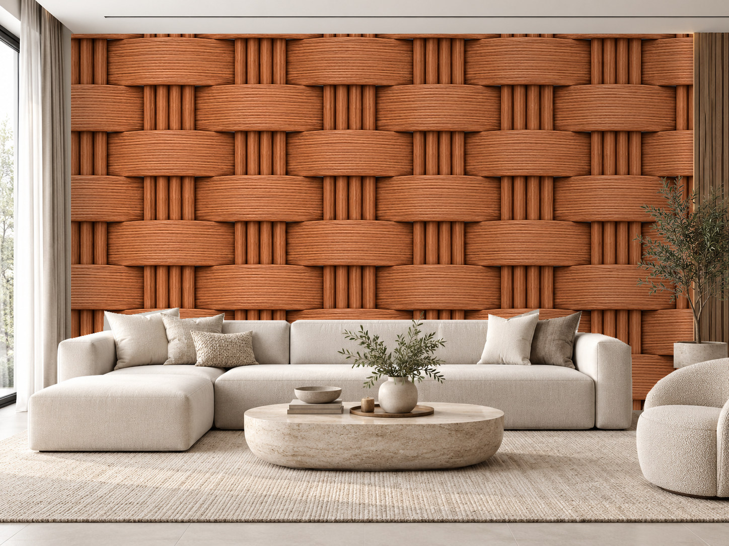— Clay Rattan Duvar Kağıdı (CW-011)