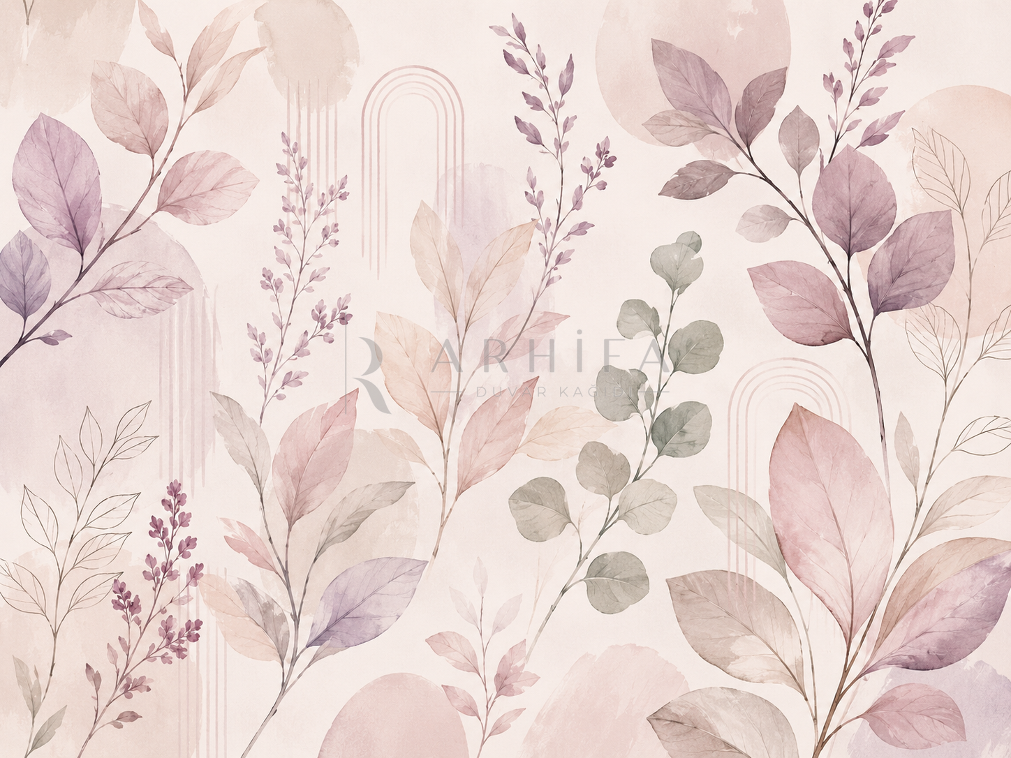 — Botanical Dreams Duvar Kağıdı (TG-004) – görsel 2