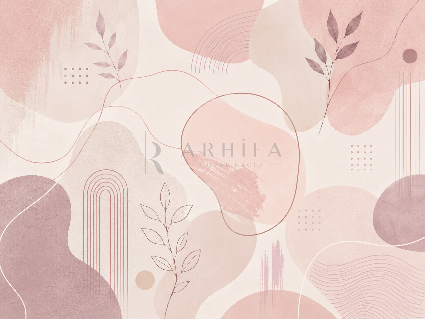 — Abstract Blush Duvar Kağıdı (TG-005) – görsel 2