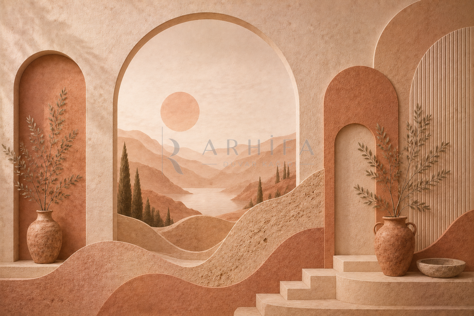 — Desert Arch Duvar Kağıdı (TR-001) – görsel 2