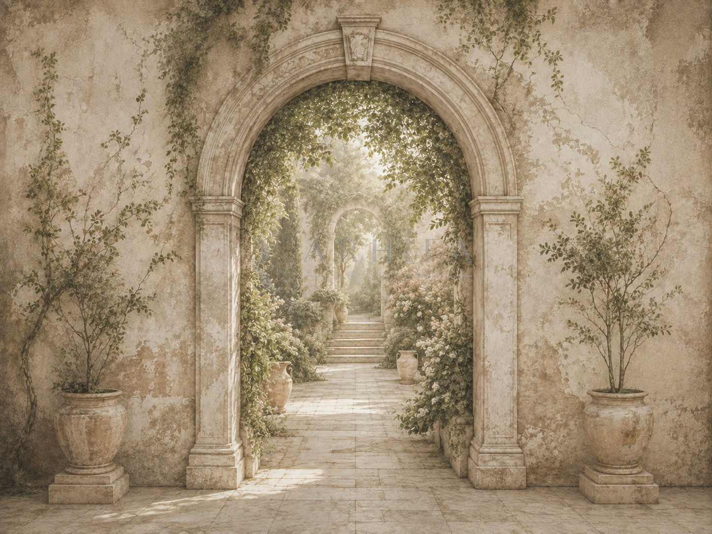 Secret Garden Arch Duvar Kağıdı (C08-TR-003) – görsel 2