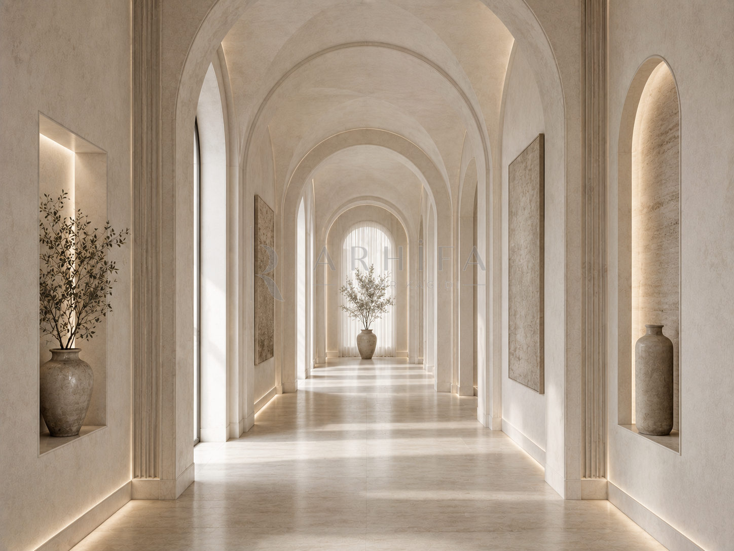Quiet Luxury Hall Duvar Kağıdı (C08-TR-008) – görsel 2