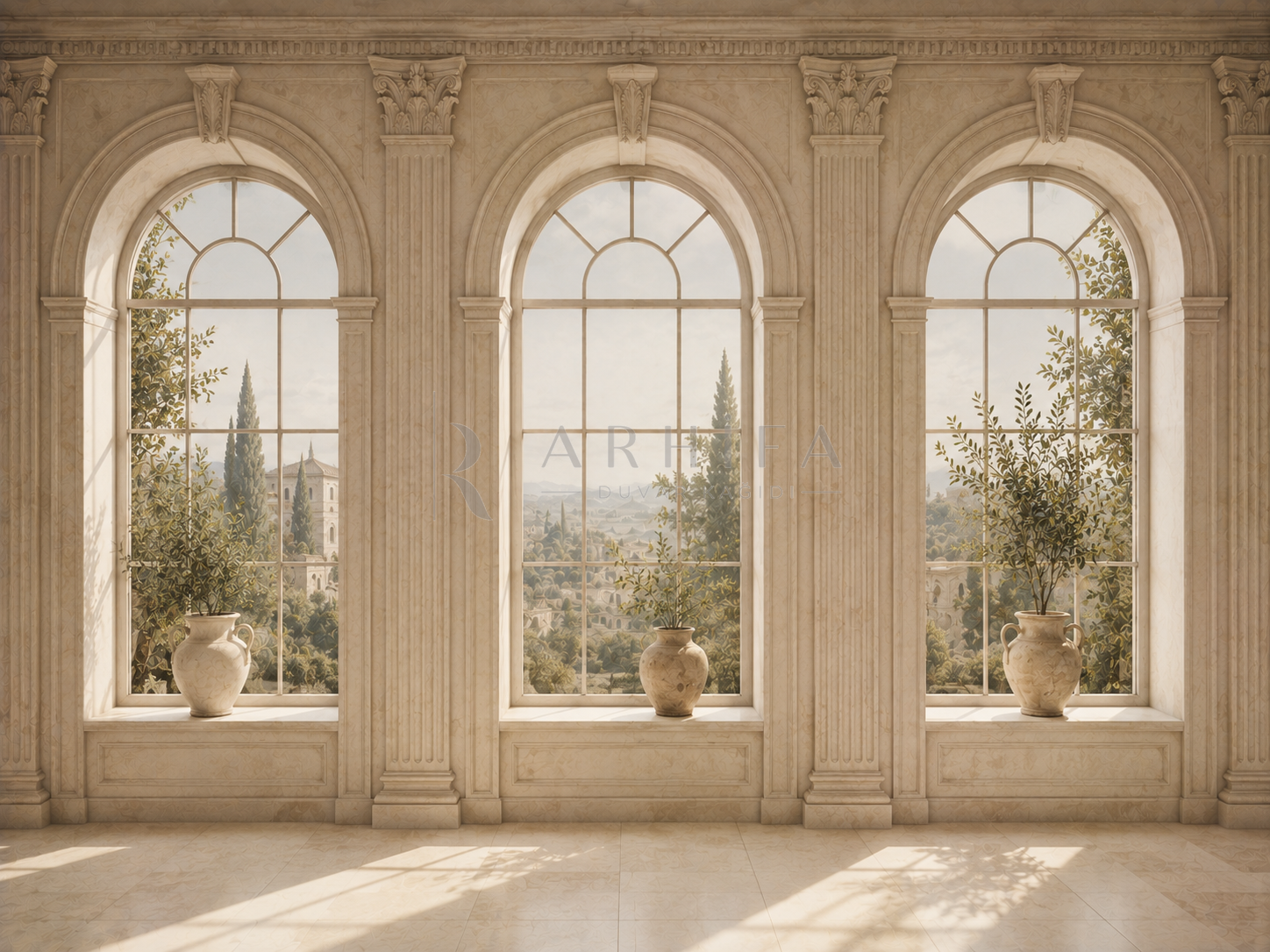 Architectural Windows Duvar Kağıdı (C08-TR-010) – görsel 2