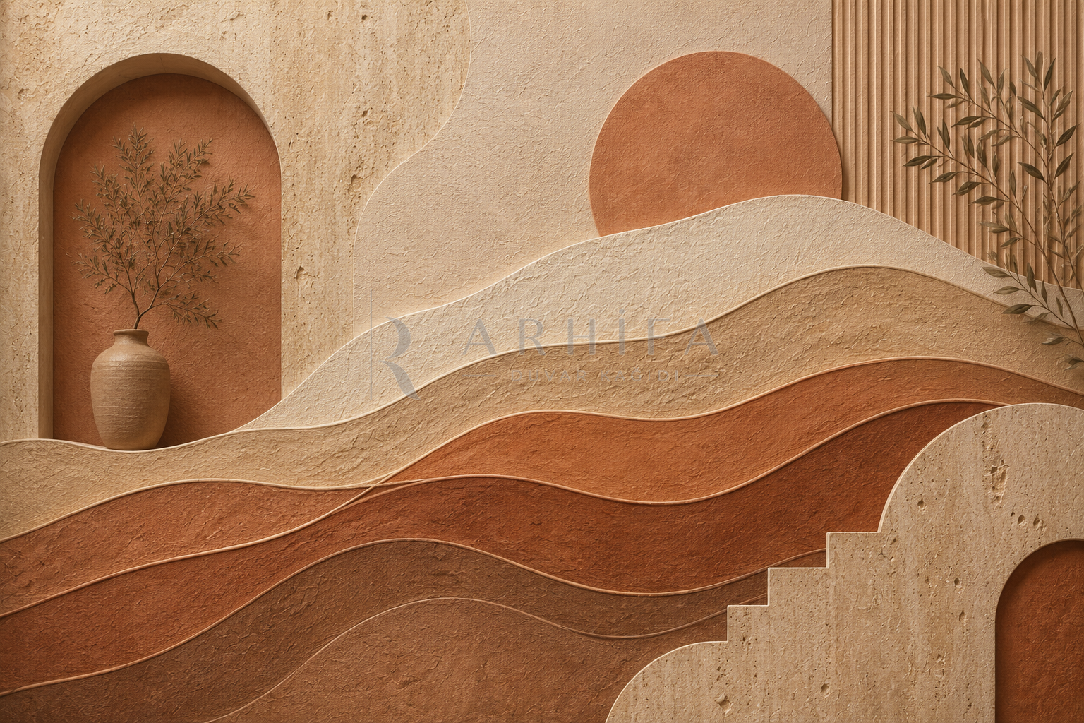Earth Layers Duvar Kağıdı (TT-004) – görsel 2