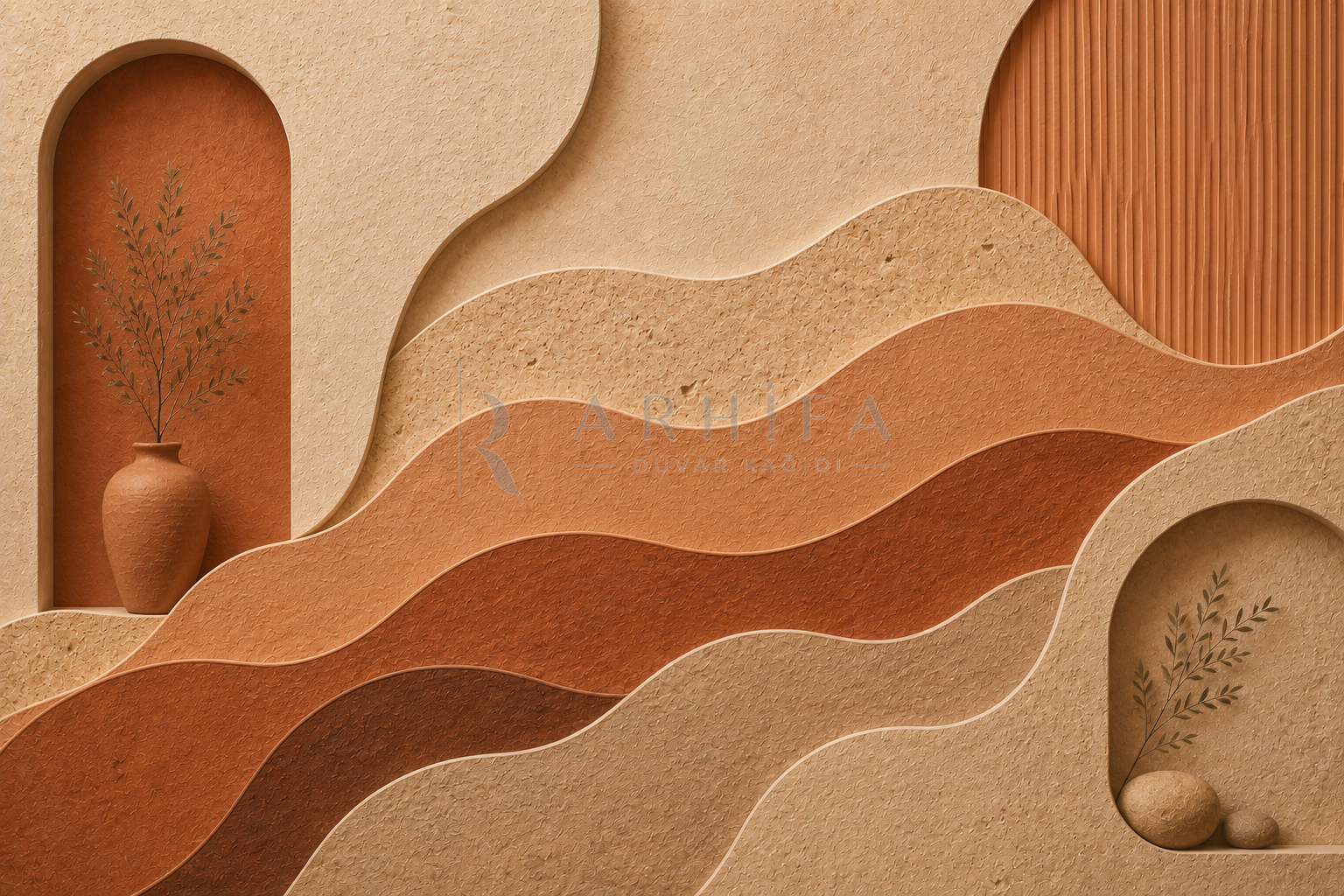 Organic Terrain Duvar Kağıdı (TT-008) – görsel 2