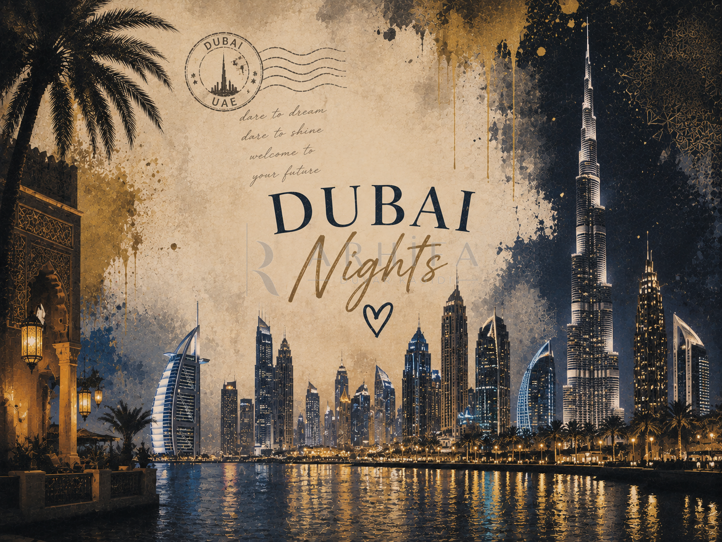 Dubai Nights Duvar Kağıdı (C11-TT-010) – görsel 2