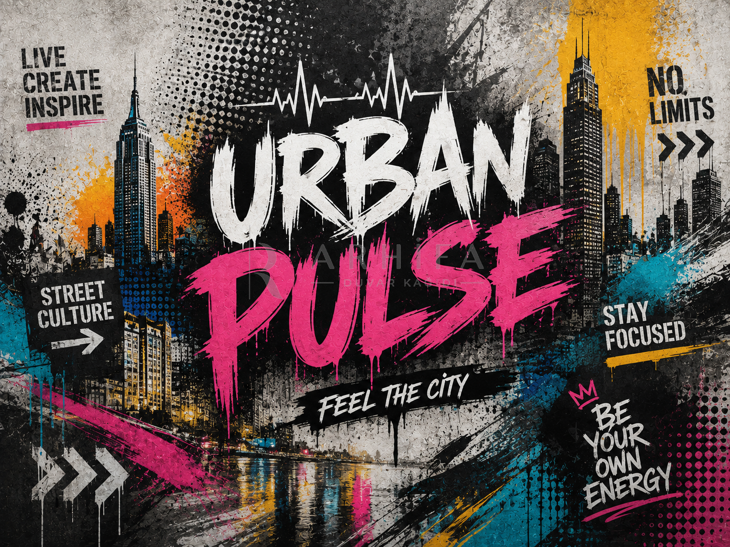 — Urban Pulse Duvar Kağıdı (UG-003) – görsel 2