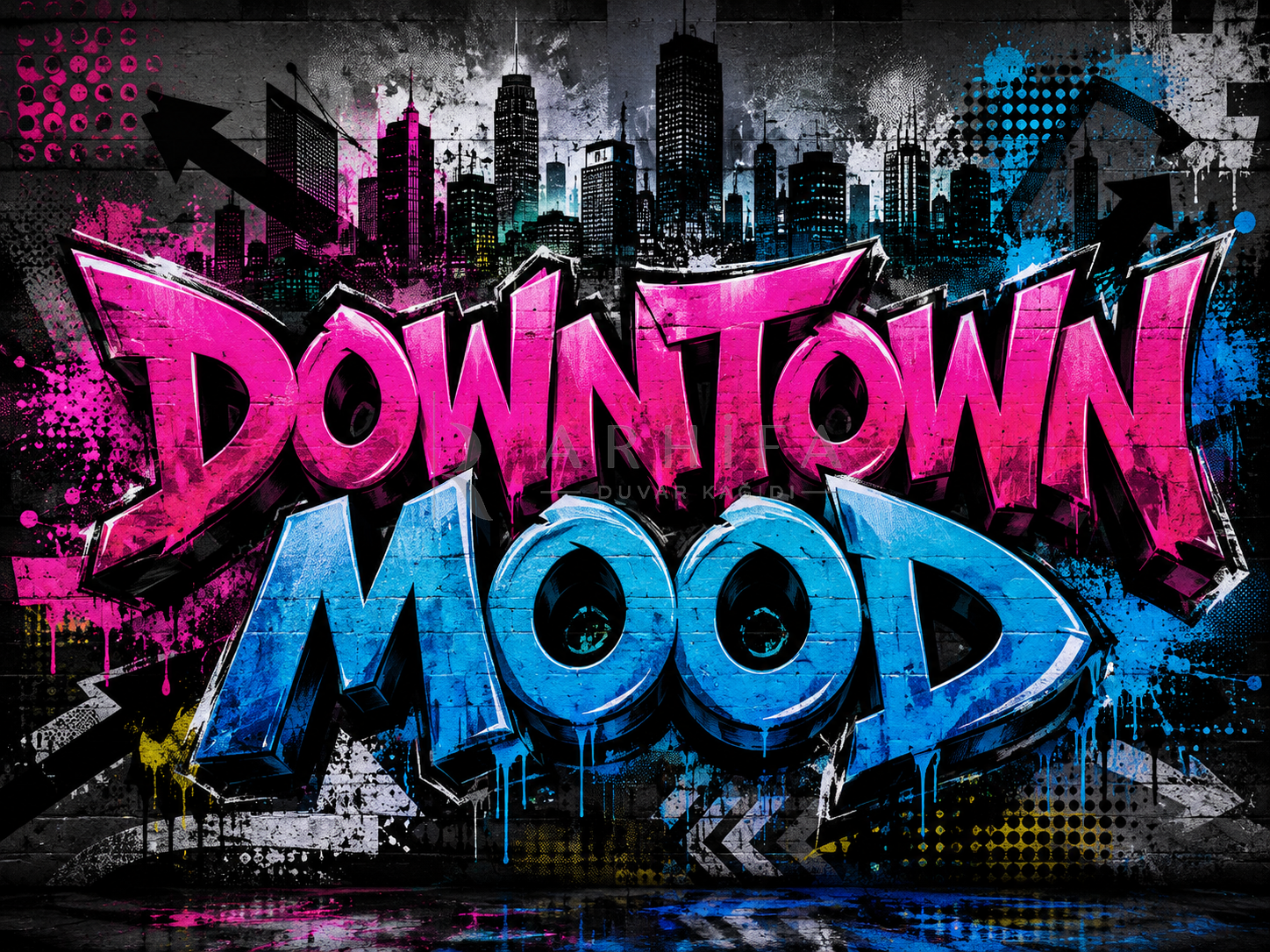 — Downtown Mood Duvar Kağıdı (UG-009) – görsel 2