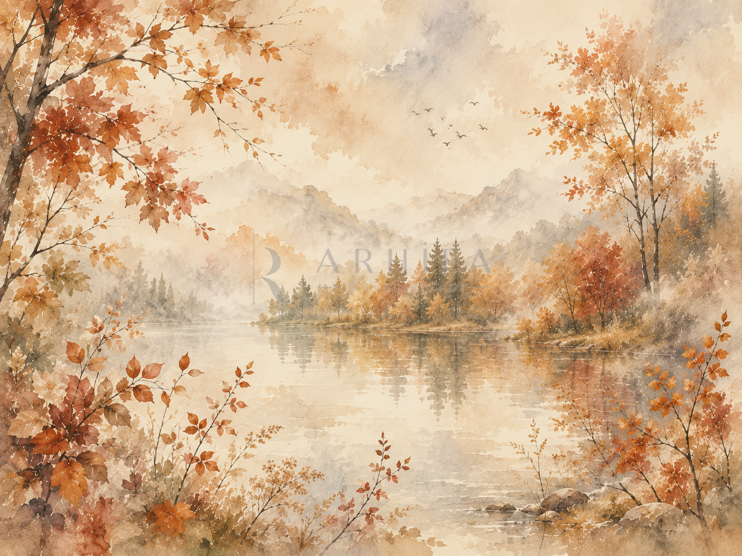— Autumn Whisper Duvar Kağıdı (WM-004) – görsel 2