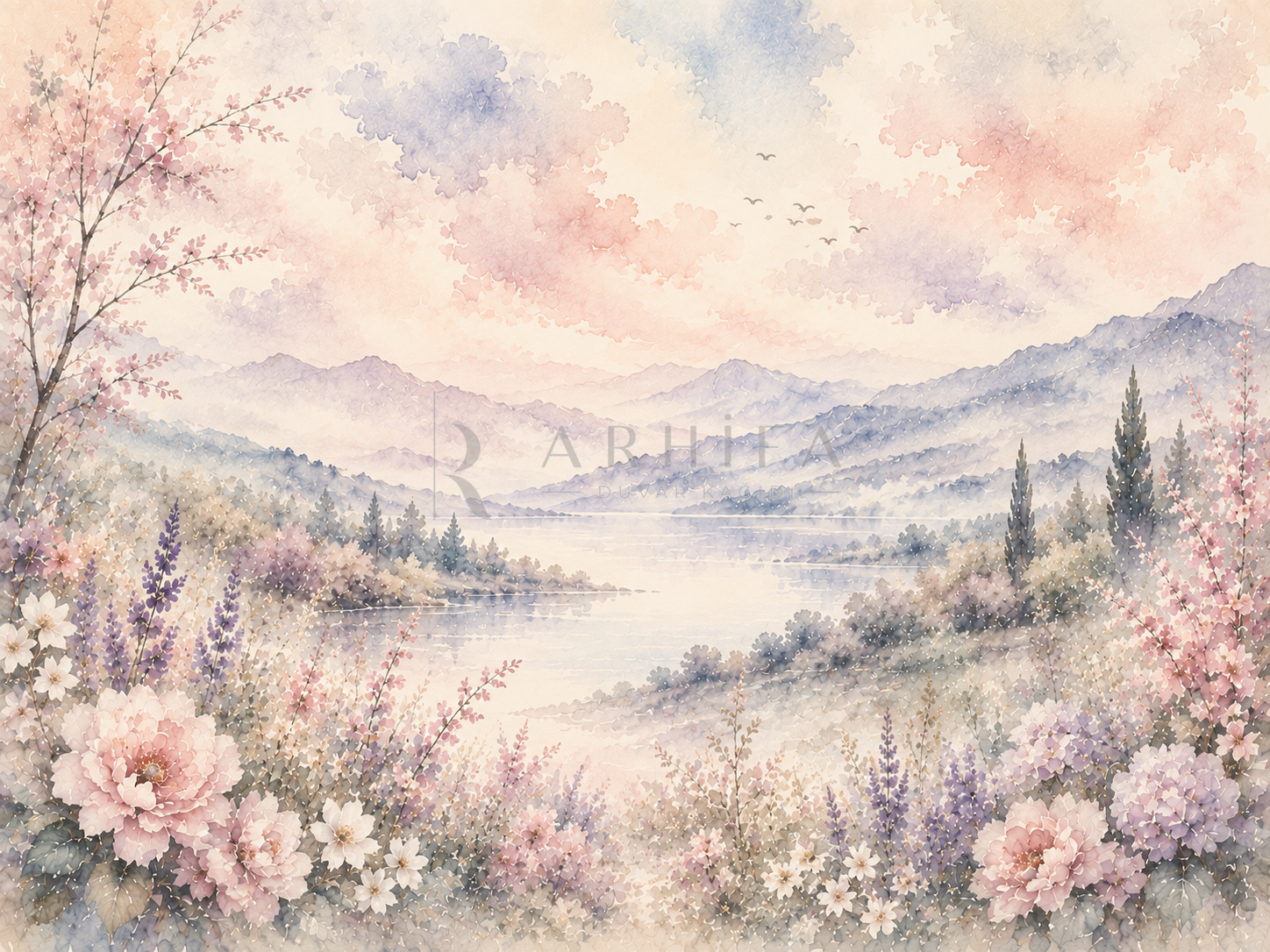 — Dreamy Landscape Duvar Kağıdı (WM-009) – görsel 2