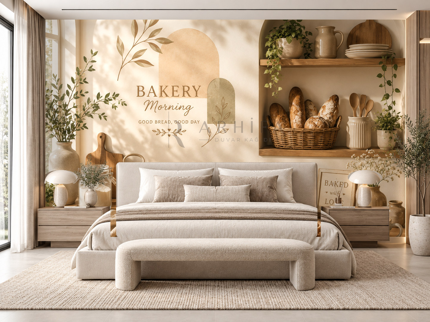 Bakery Morning Duvar Kağıdı (CF-006) – görsel 1