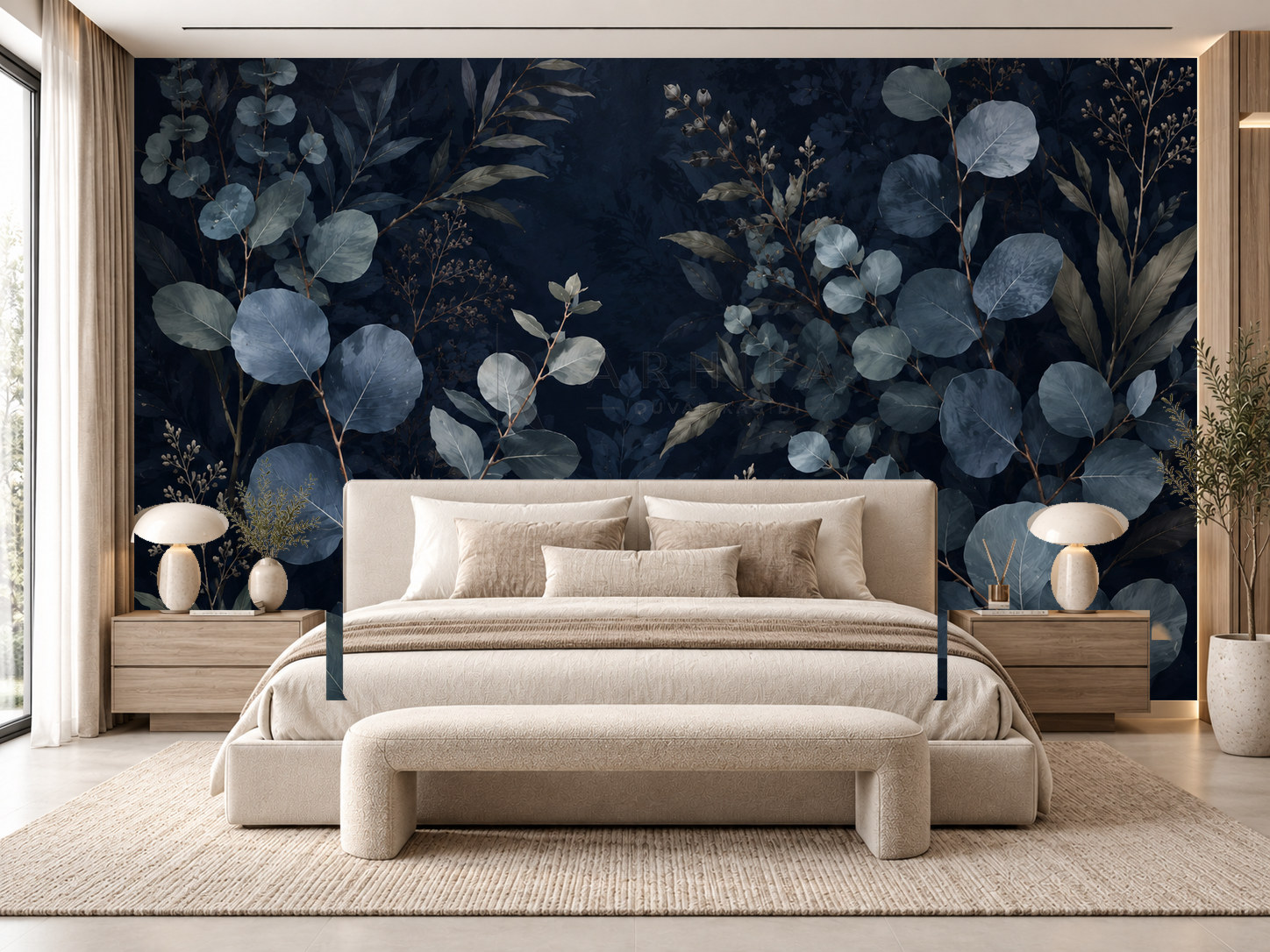 — Night Eucalyptus Duvar Kağıdı (DKB-006) – görsel 1