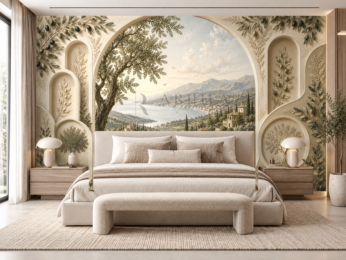 Olive Panorama Duvar Kağıdı (OLV-014) – görsel 1