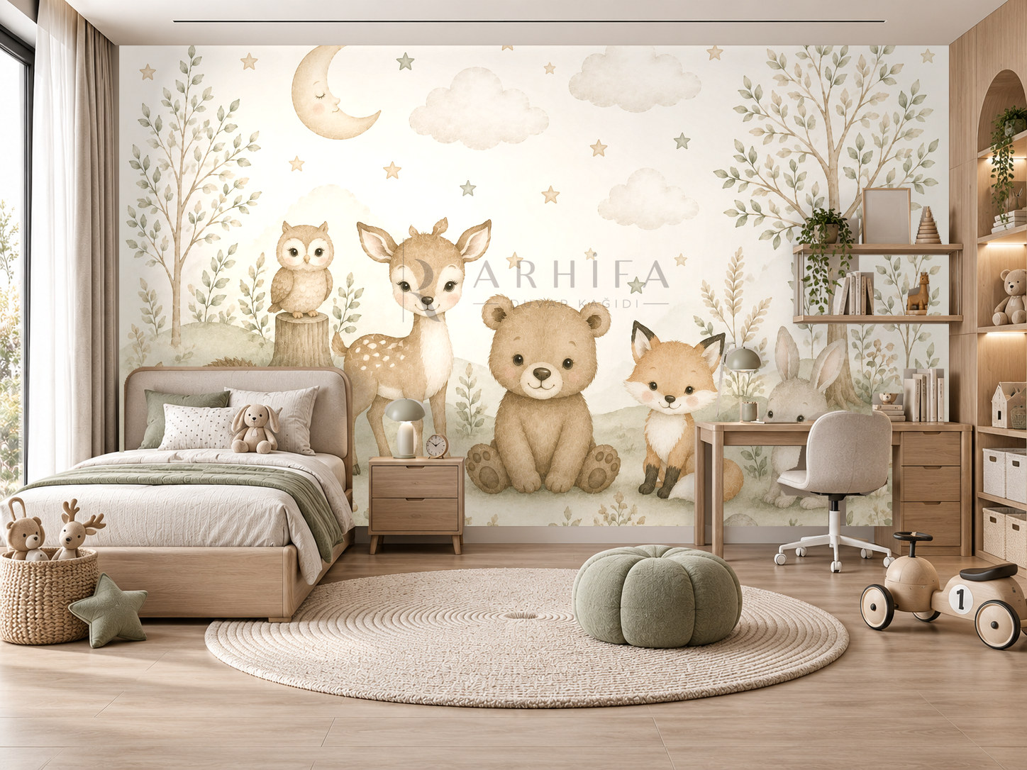 Baby Woodland Duvar Kağıdı (BD-012) – görsel 1