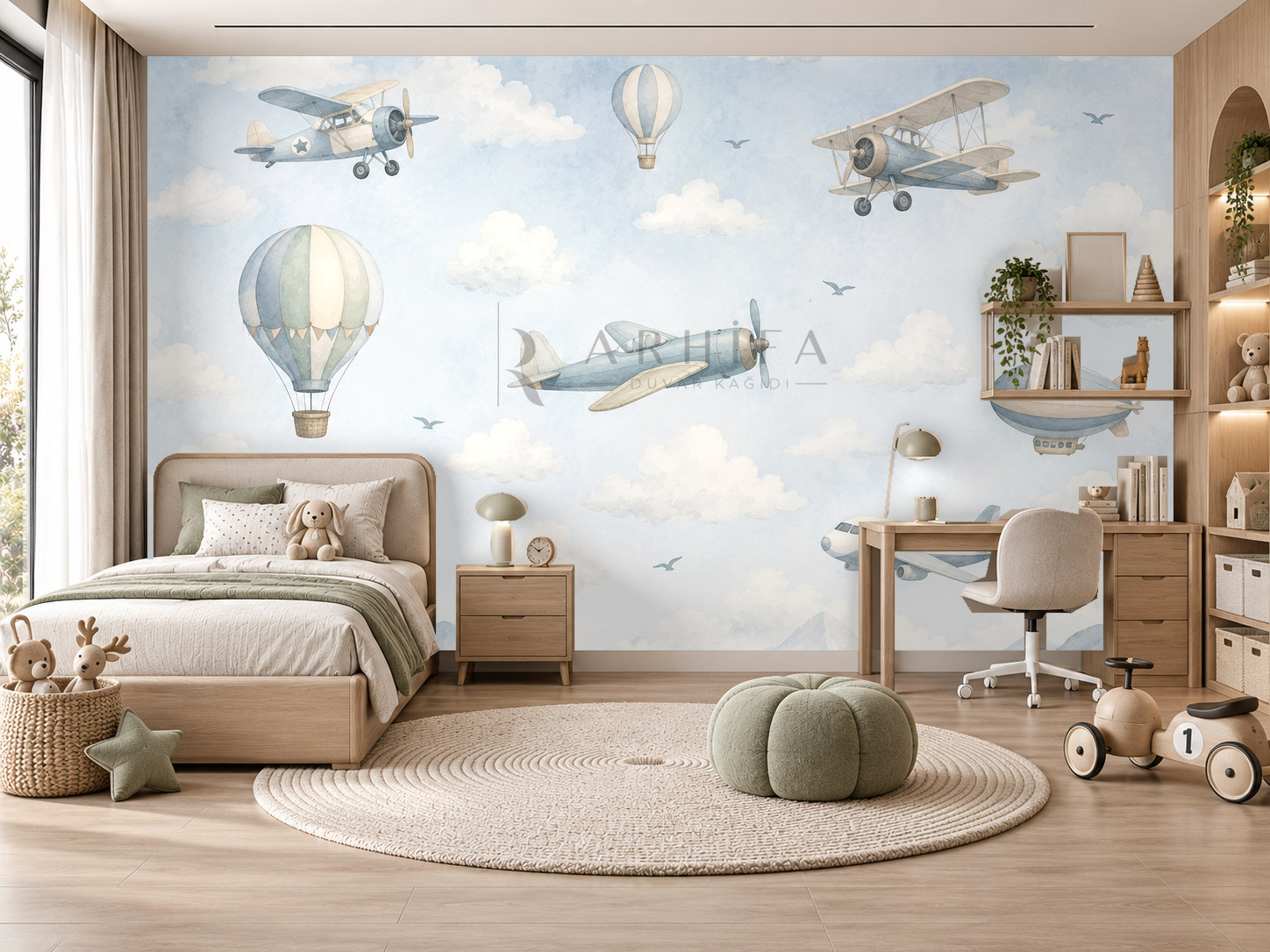 — Sky Adventure Duvar Kağıdı (LEX-006) – görsel 1