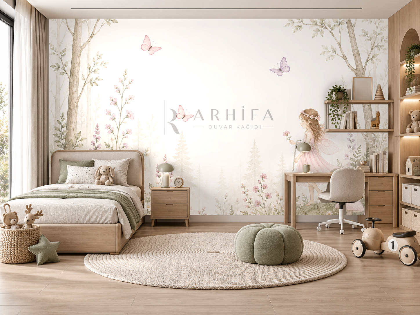 — Quiet Fairy Forest Duvar Kağıdı (SFY-007) – görsel 1