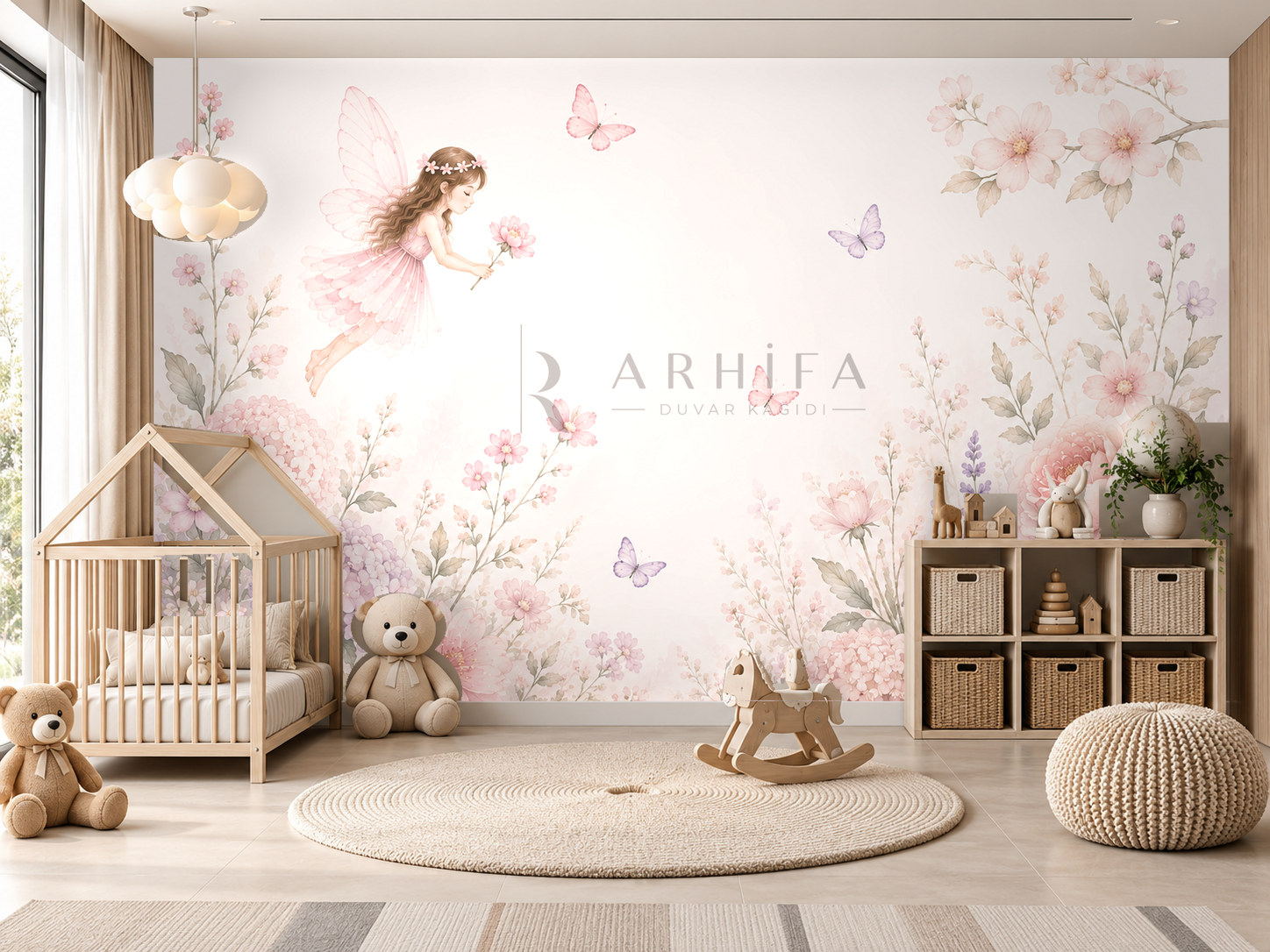 — Fairy Blossom Duvar Kağıdı (SFY-009) – görsel 1