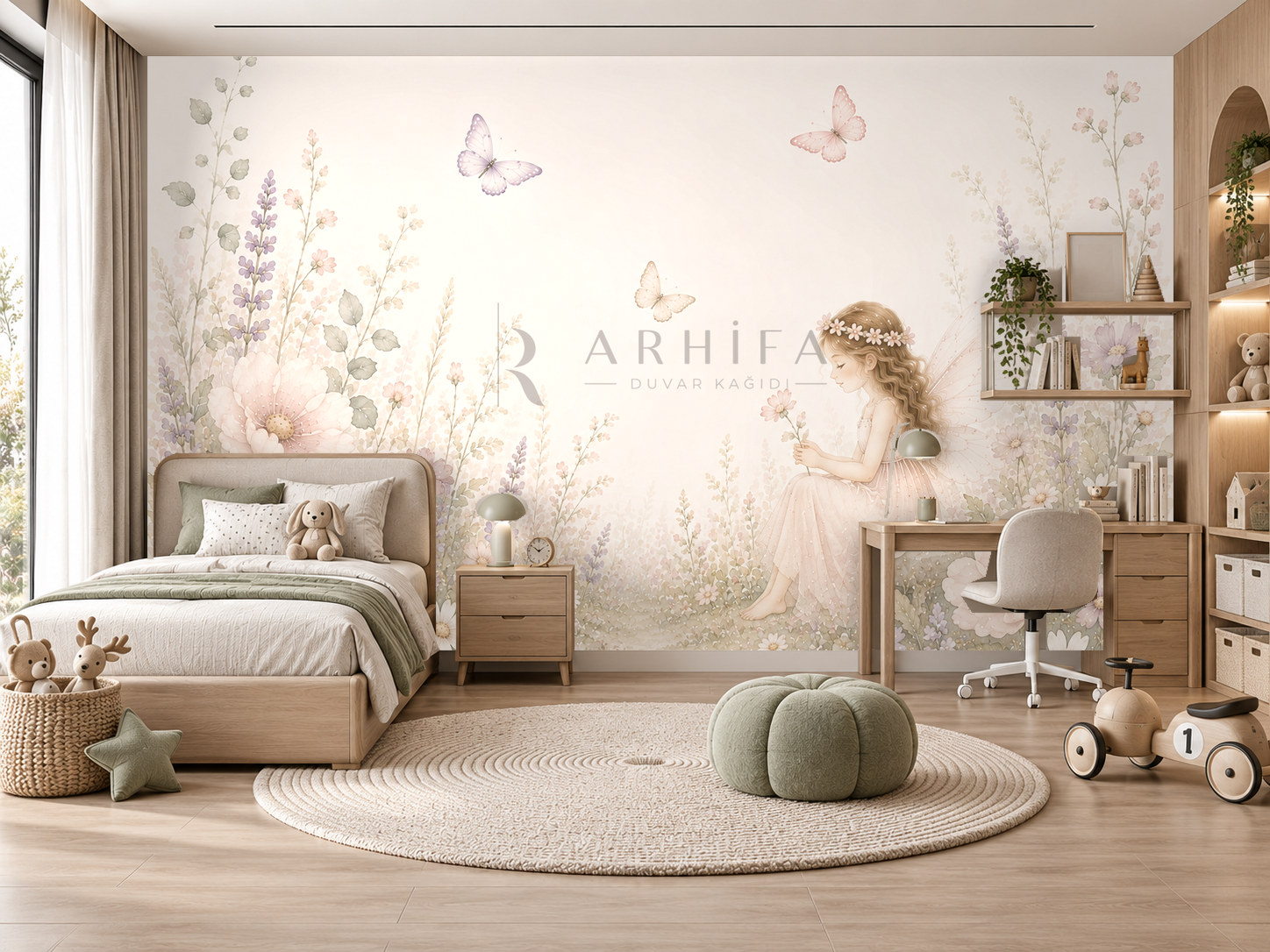 — Soft Fairy Signature Duvar Kağıdı (SFY-015) – görsel 1