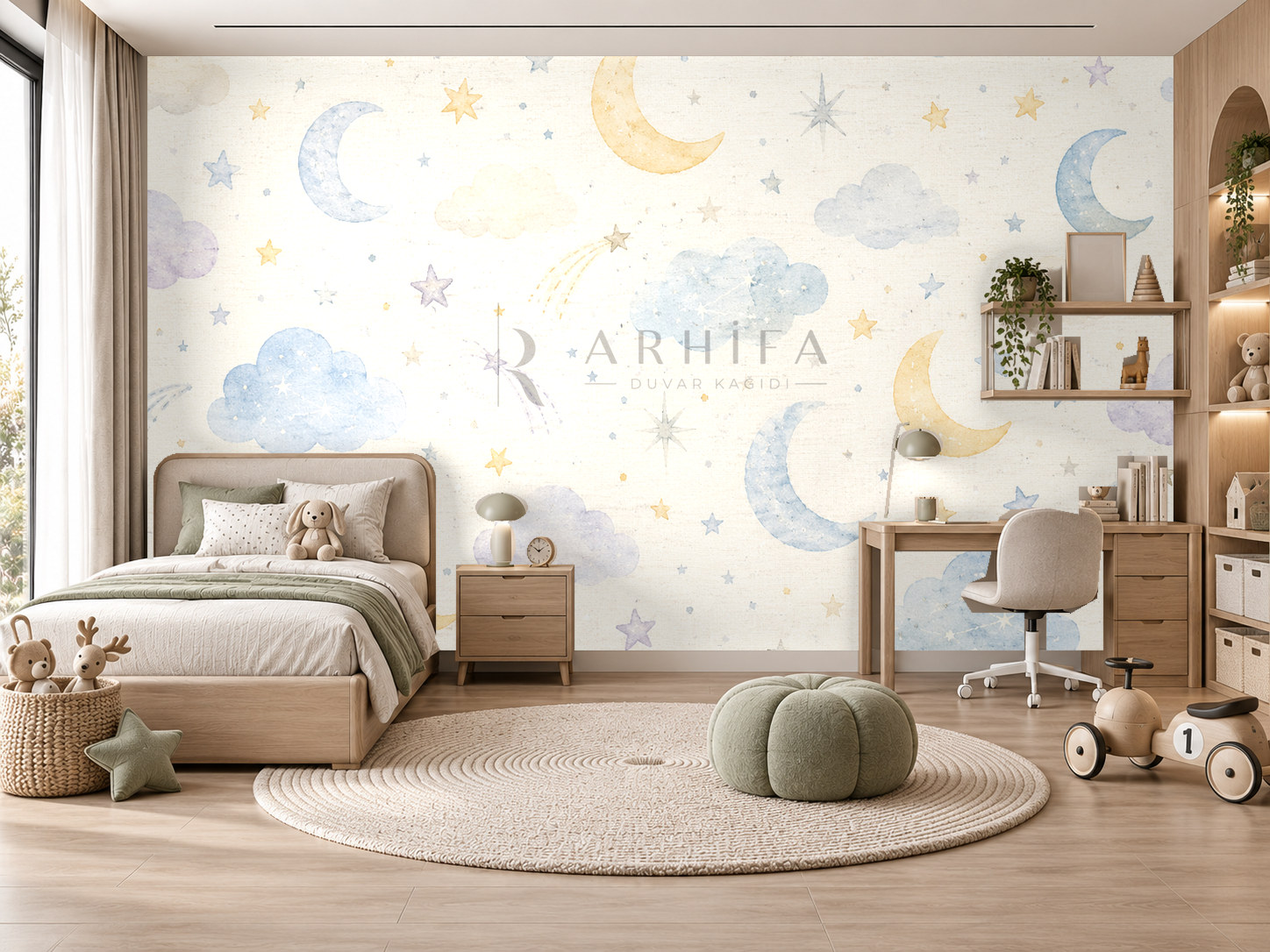 Dreamy Night Duvar Kağıdı (ST-003) – görsel 1