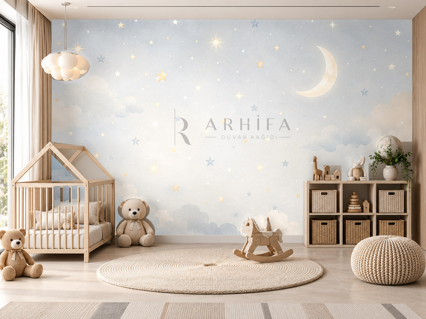 Starlit Calm Duvar Kağıdı (ST-005) – görsel 1