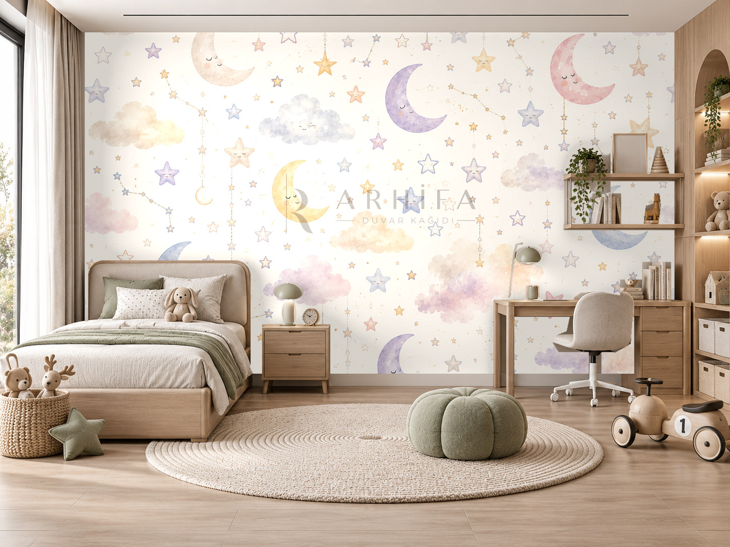 Starry Signature Duvar Kağıdı (ST-015) – görsel 1