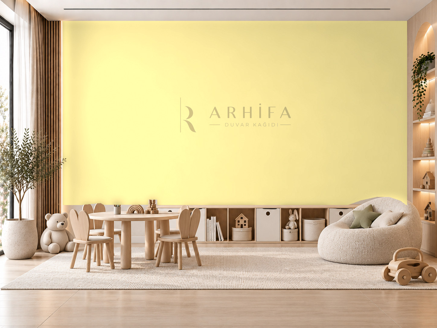 Butter Yellow Duvar Kağıdı (SSC-004) – görsel 1