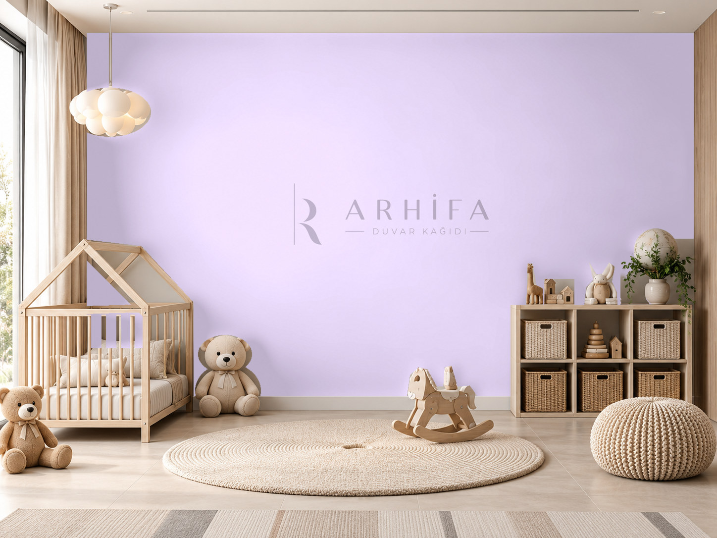 Pale Lavender Duvar Kağıdı (SSC-005) – görsel 1