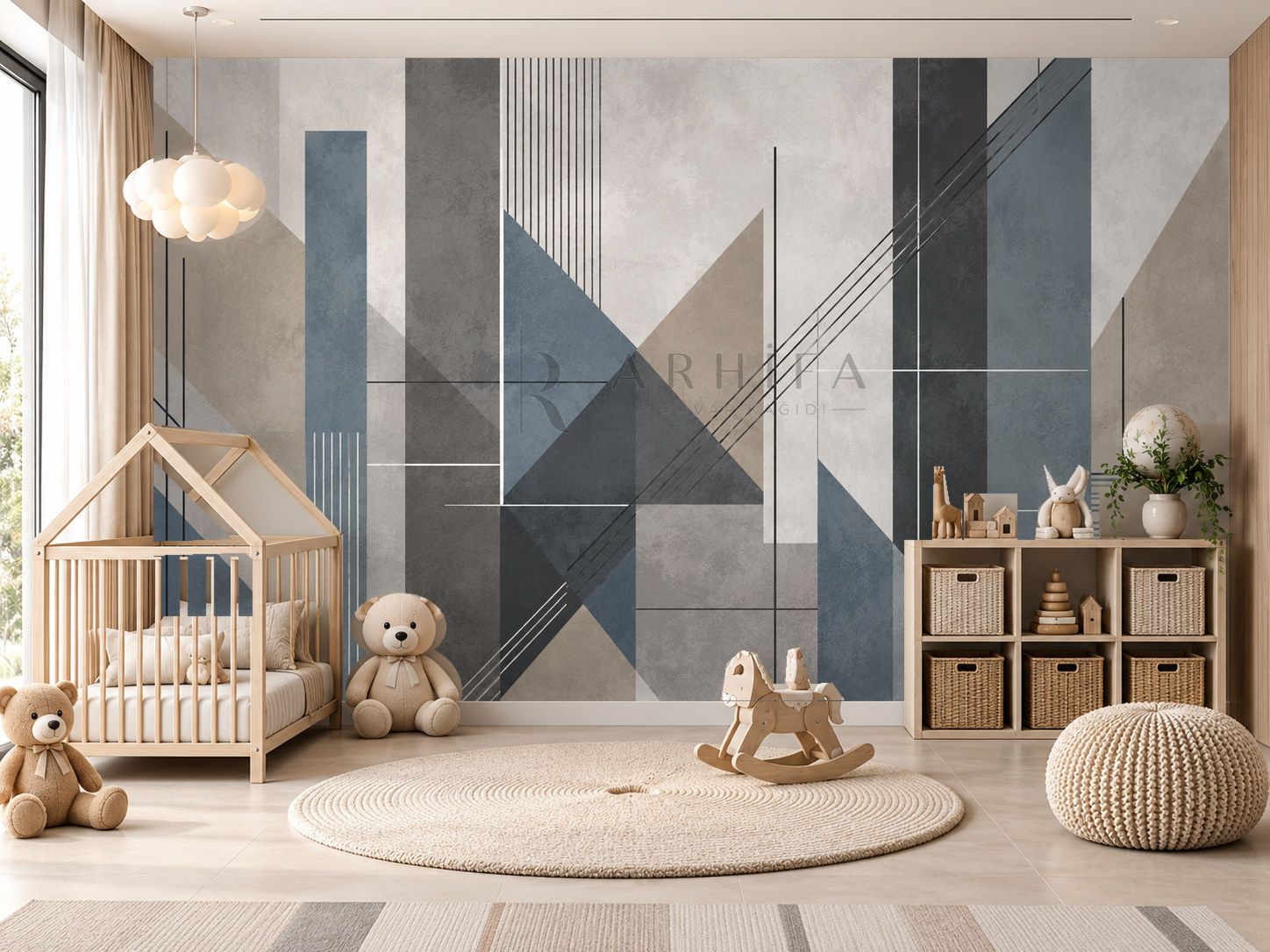 — Urban Lines Duvar Kağıdı (TB-001) – görsel 1