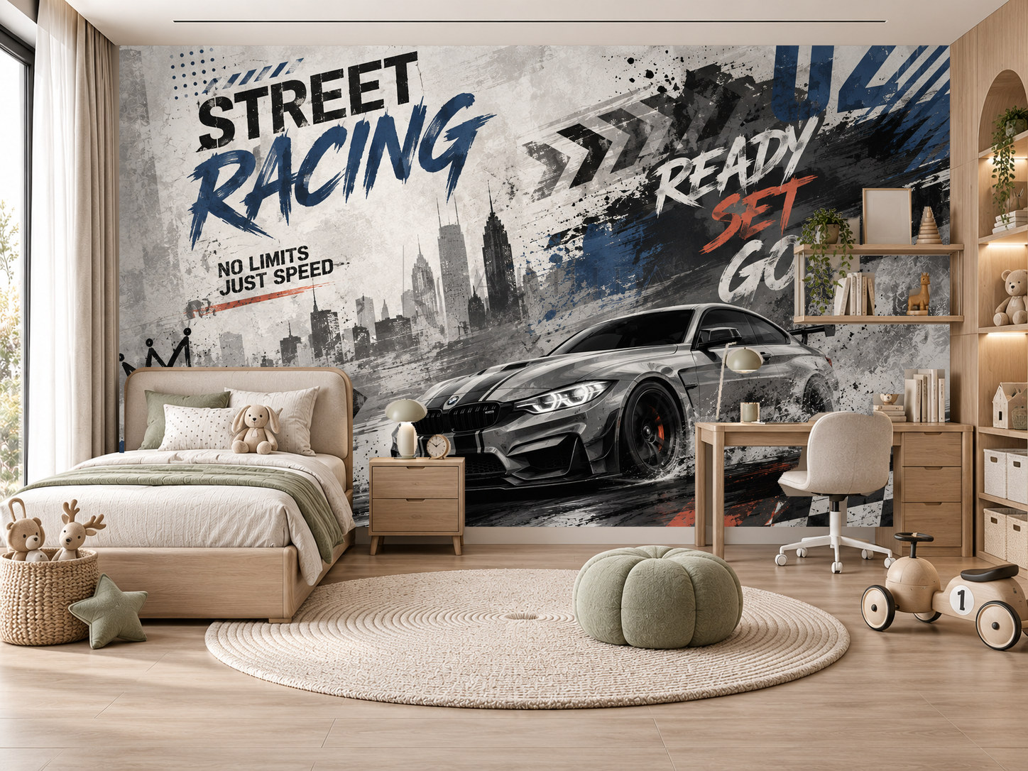 — Street Racing Duvar Kağıdı (TB-002) – görsel 1