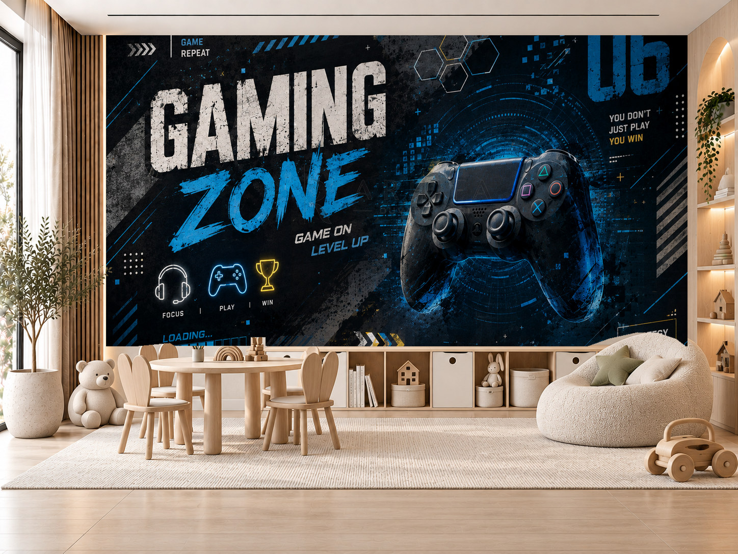 — Gaming Zone Duvar Kağıdı (TB-006) – görsel 1