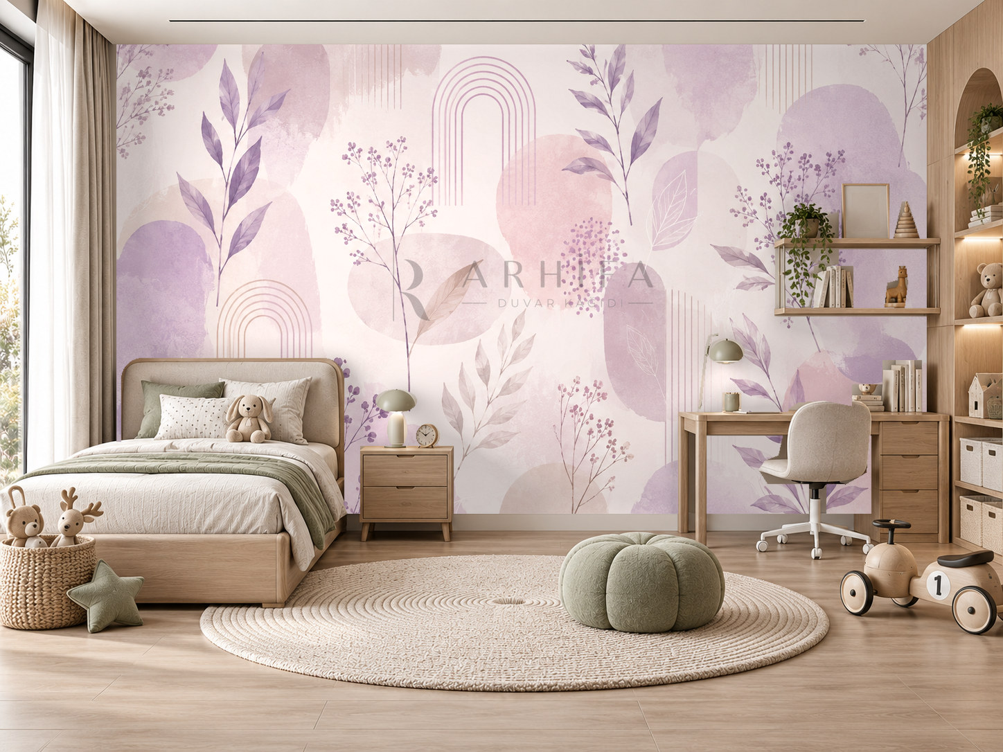 — Lavender Mood Duvar Kağıdı (TG-006) – görsel 1