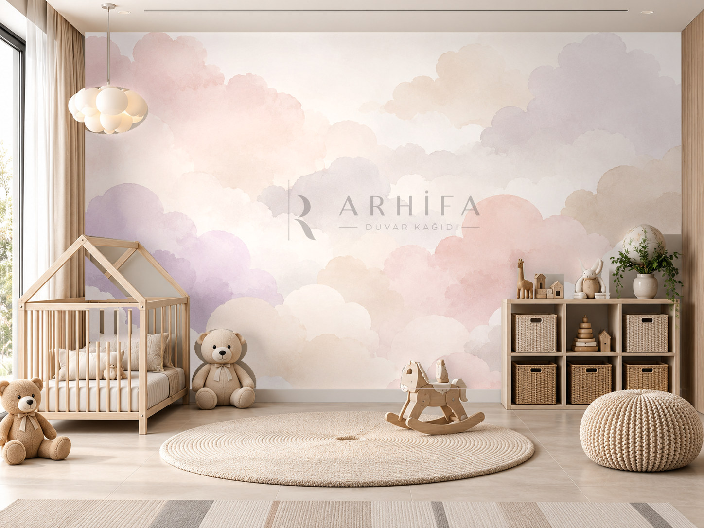 — Dreamy Clouds Duvar Kağıdı (TG-012) – görsel 1