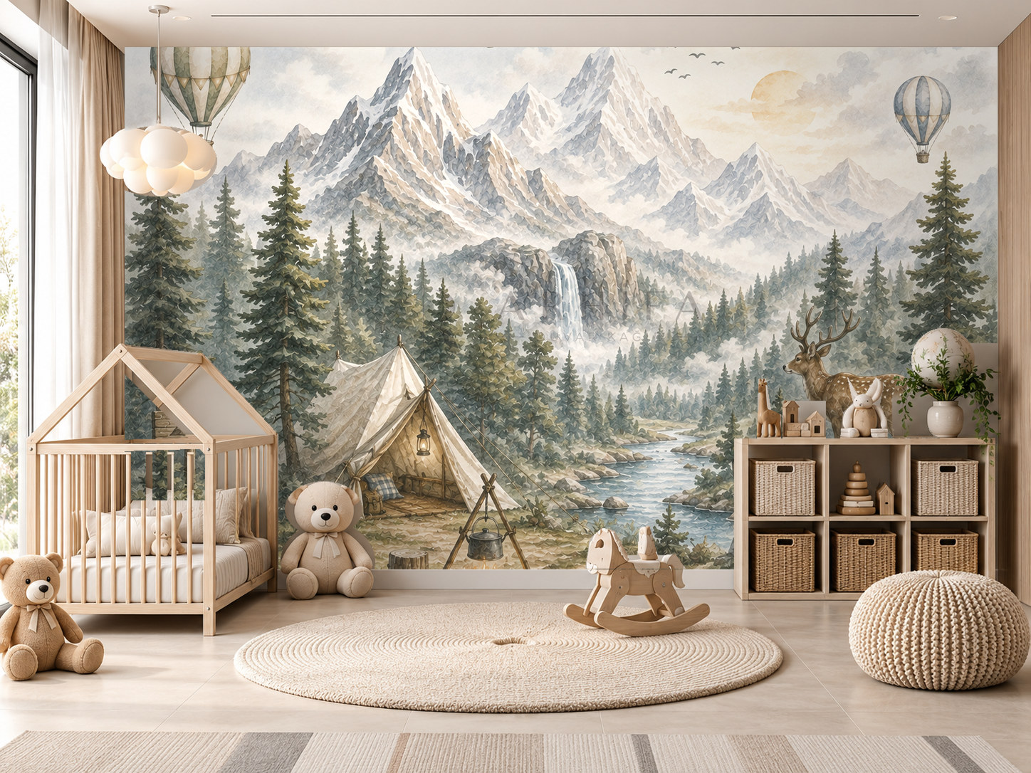 Mountain Adventure Duvar Kağıdı (WE-009) – görsel 1