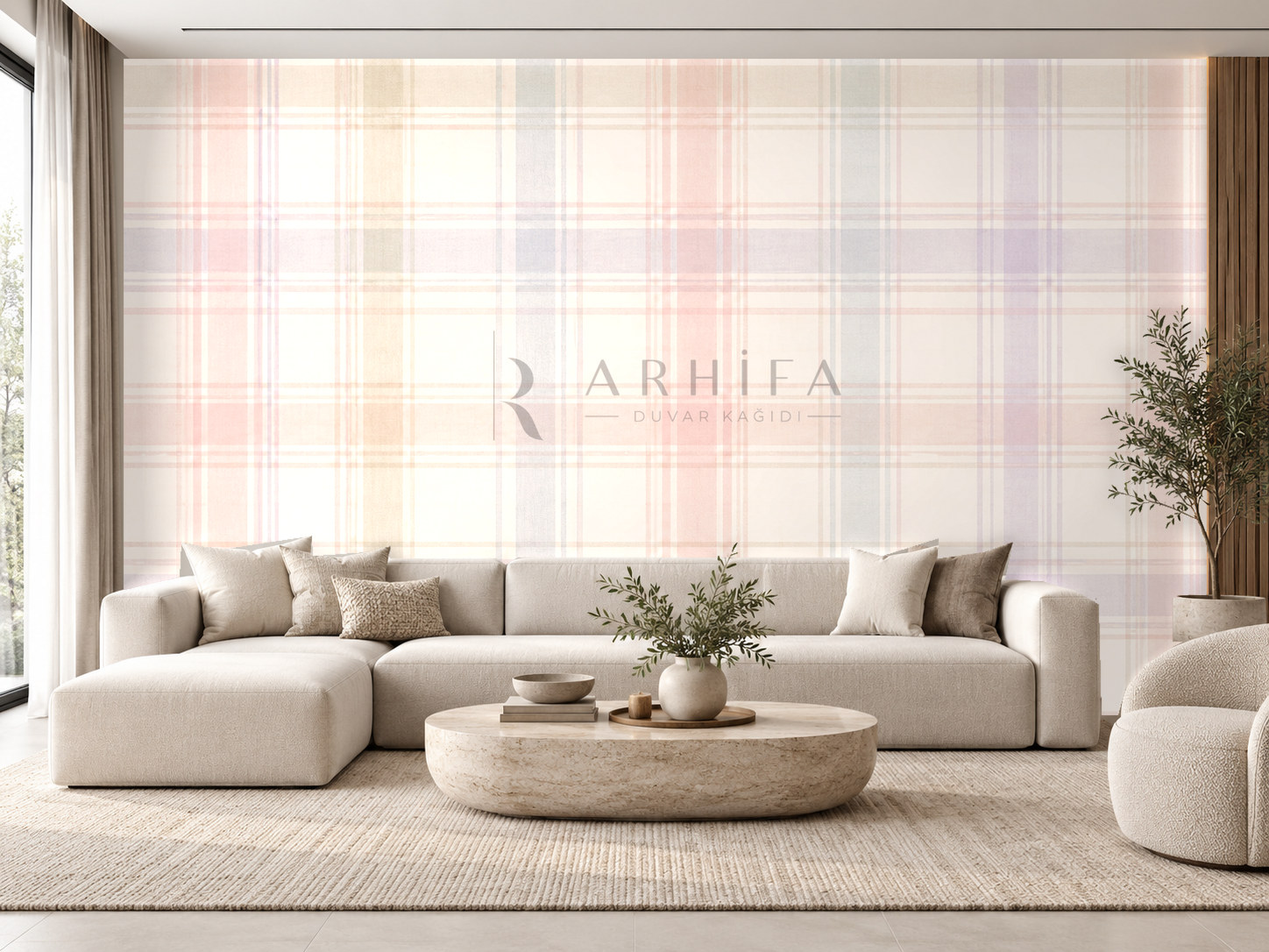 Soft Tartan Duvar Kağıdı (CK-013) – görsel 1